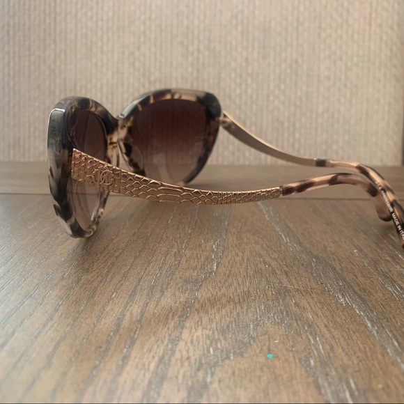 Roberto Cavalli Cateye Brown Gradient Sunglasses Heze 898S with Case